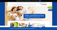 Desktop Screenshot of drmoldan.de